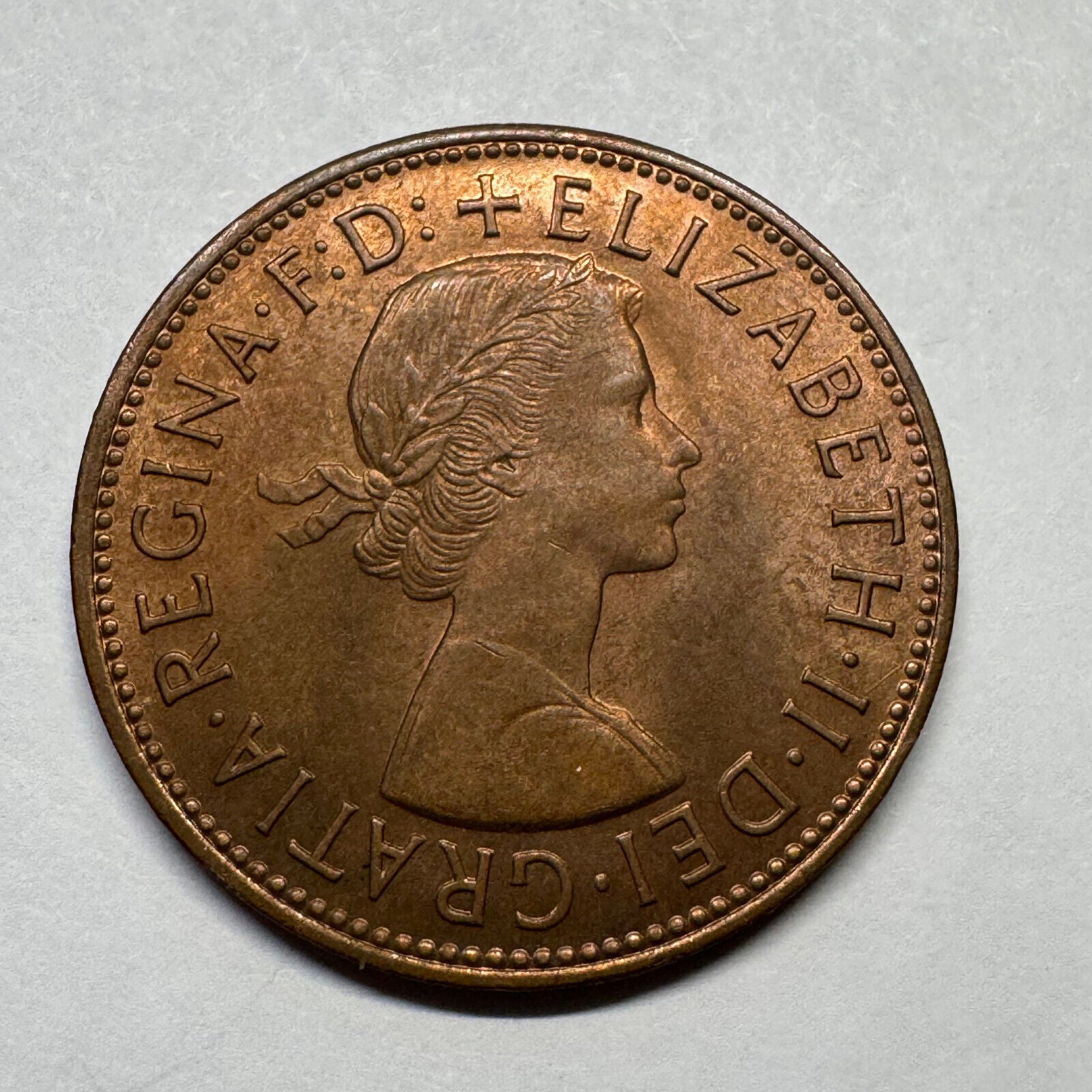 1967 UK 1 Penny - Beautiful Coin - #B-034