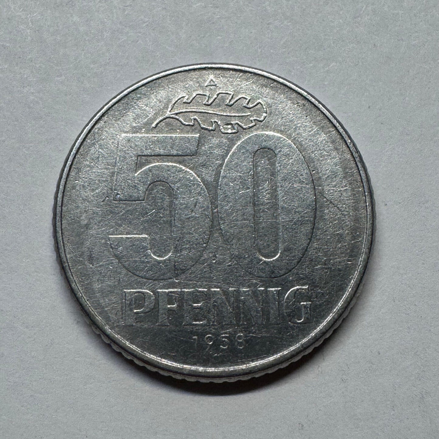 1958 Germany 50 Pfennig - Beautiful Coin - #B-017