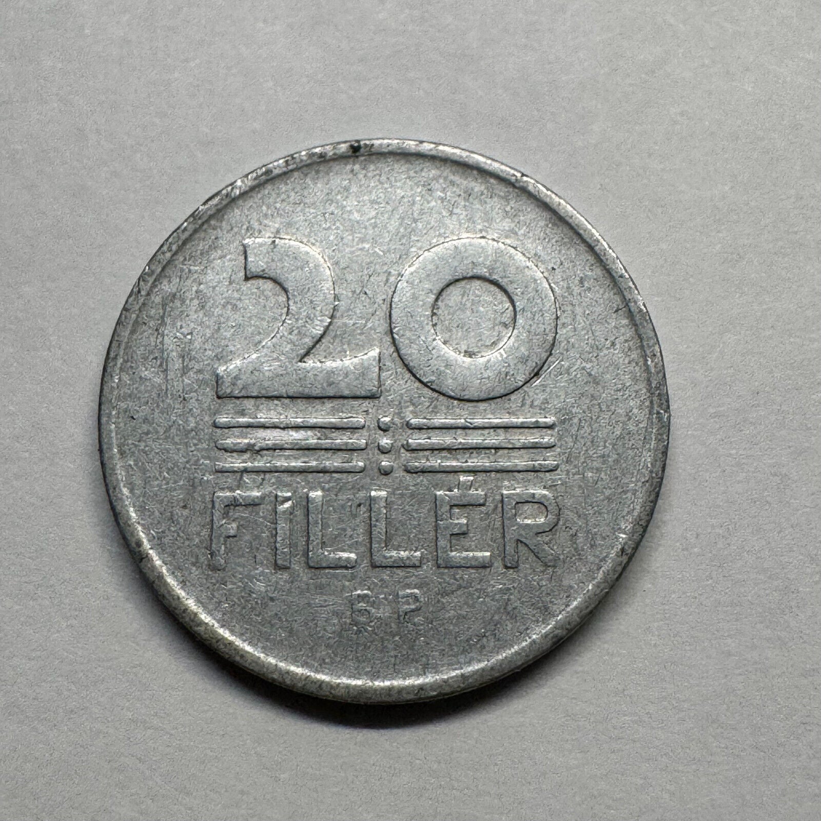 1961 Hungary 20 Filler - Beautiful Coin - #B-023