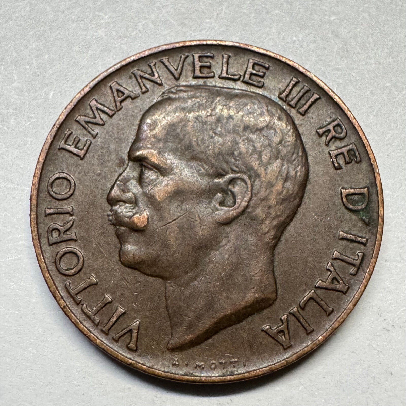 1933 Italy 5 Centimes - Beautiful Coin - #A-082