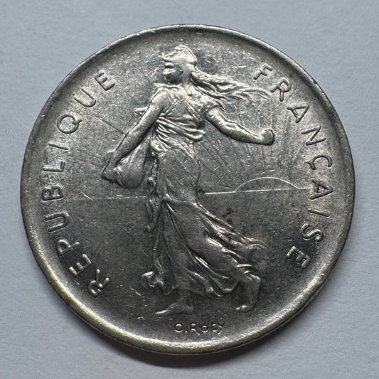 1971 France 5 Francs - Beautiful Coin - #B-057