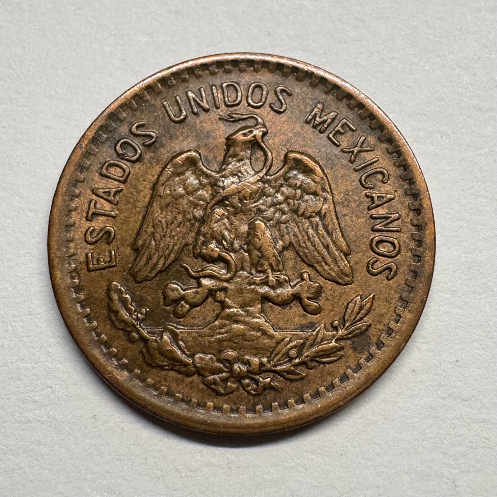 1937 Mexico 1 Centavo - Beautiful Coin - #B-057