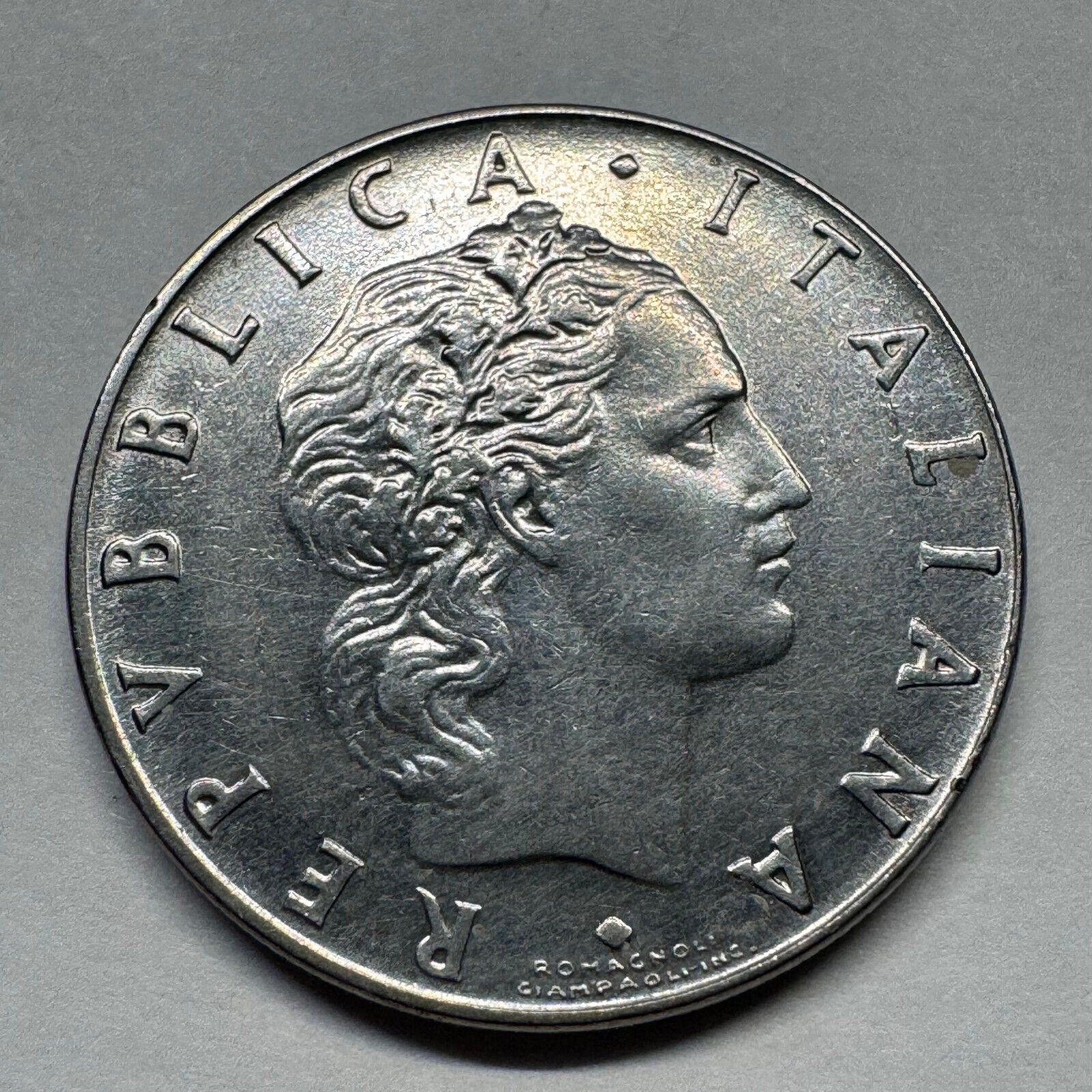1970 Italy 50 Lire - Beautiful Coin - #B-037
