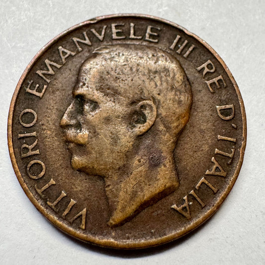 1921 Italy 5 Centesimi - Beautiful Coin - #A-089