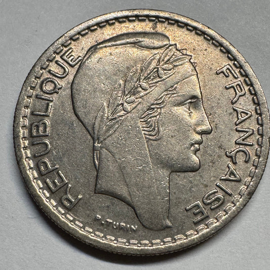 1948 France 10 Francs - Beautiful Coin - #A-074