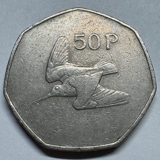 1978 Ireland 50 Pence - Beautiful Coin - #A-072