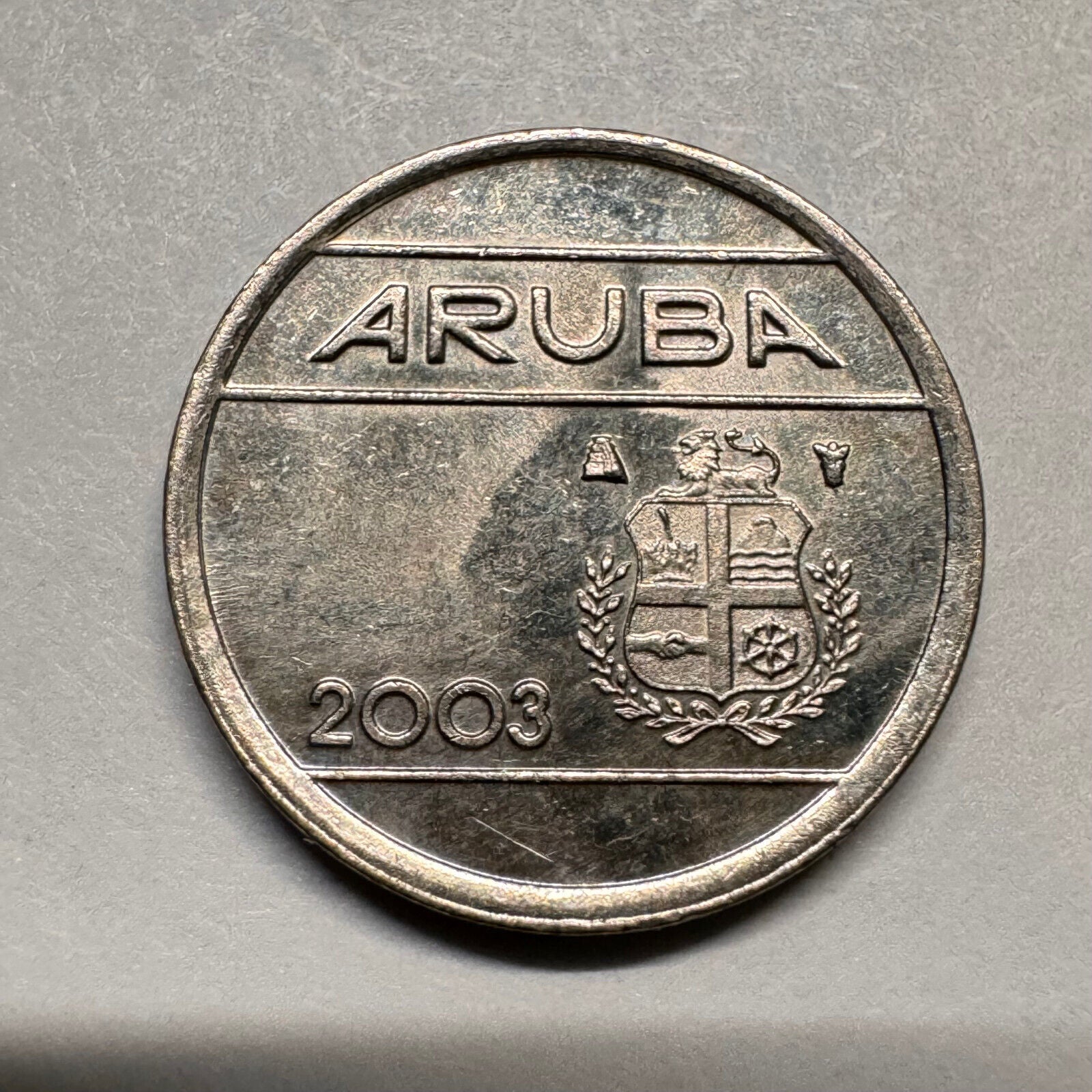 2003 Aruba 5 Cents - Beautiful Coin - #A-024