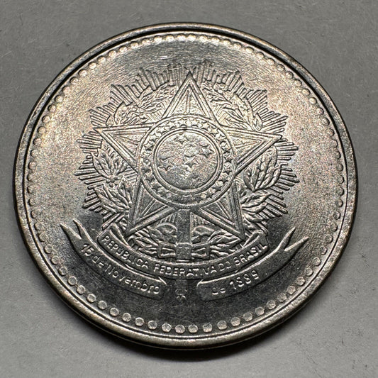 1988 Brazil 1 Cruzado - Beautiful Coin - #A-031