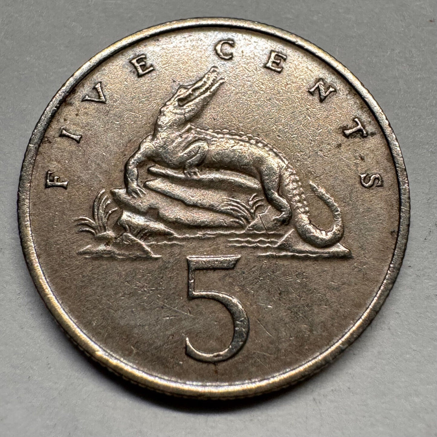 1969 Jamaica 5 Cents - Beautiful Coin - #A-056
