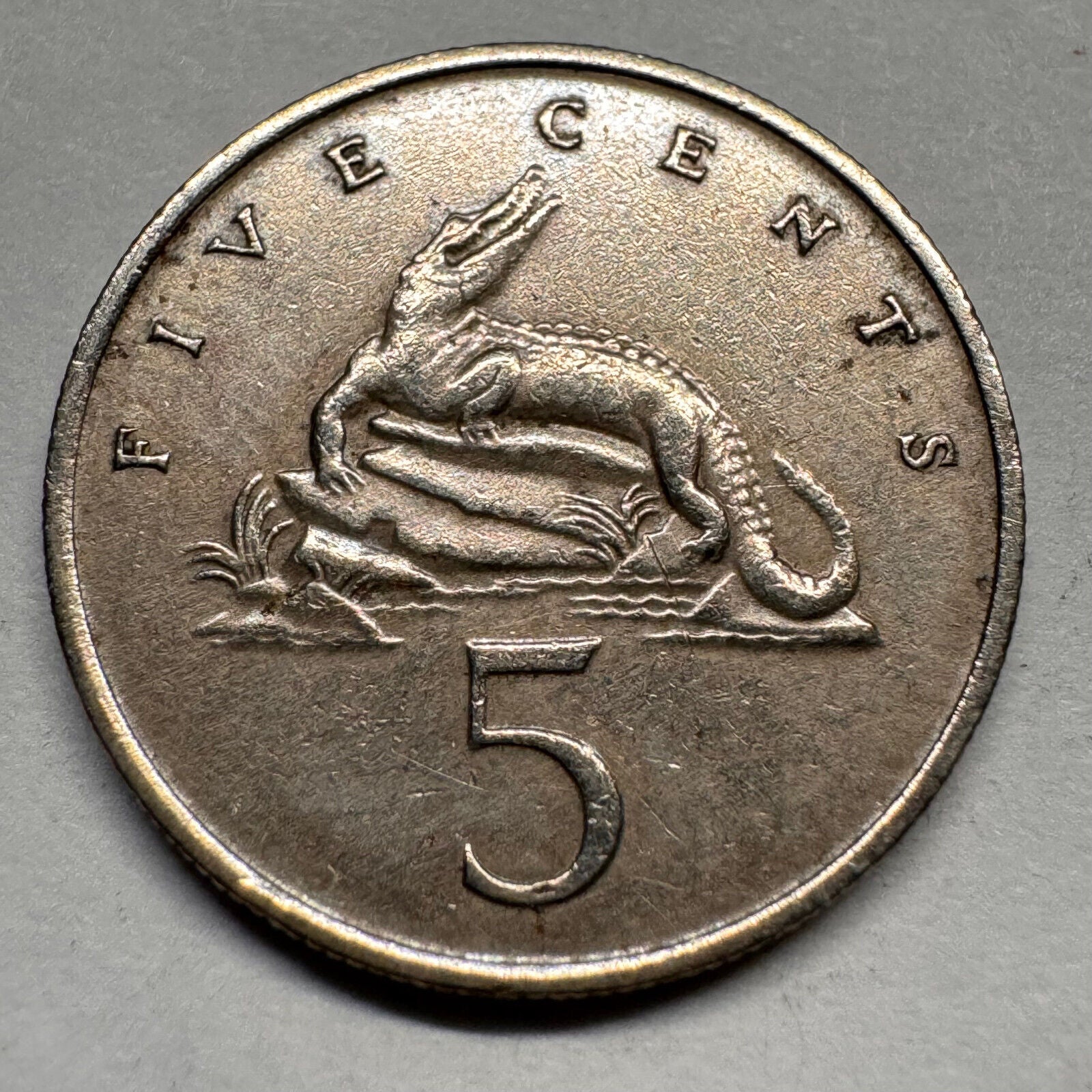 1969 Jamaica 5 Cents - Beautiful Coin - #A-056
