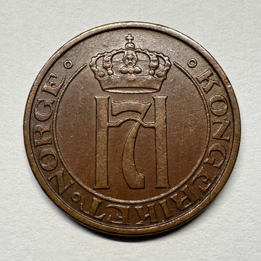 1949 Norway 2 Ore - Beautiful Coin - #B-057