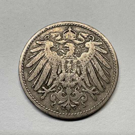 1899 Germany 10 Pfennig - Beautiful Coin - #B-050