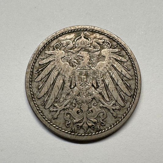 1892 Germany 10 Pfennig - Beautiful Coin - #B-051