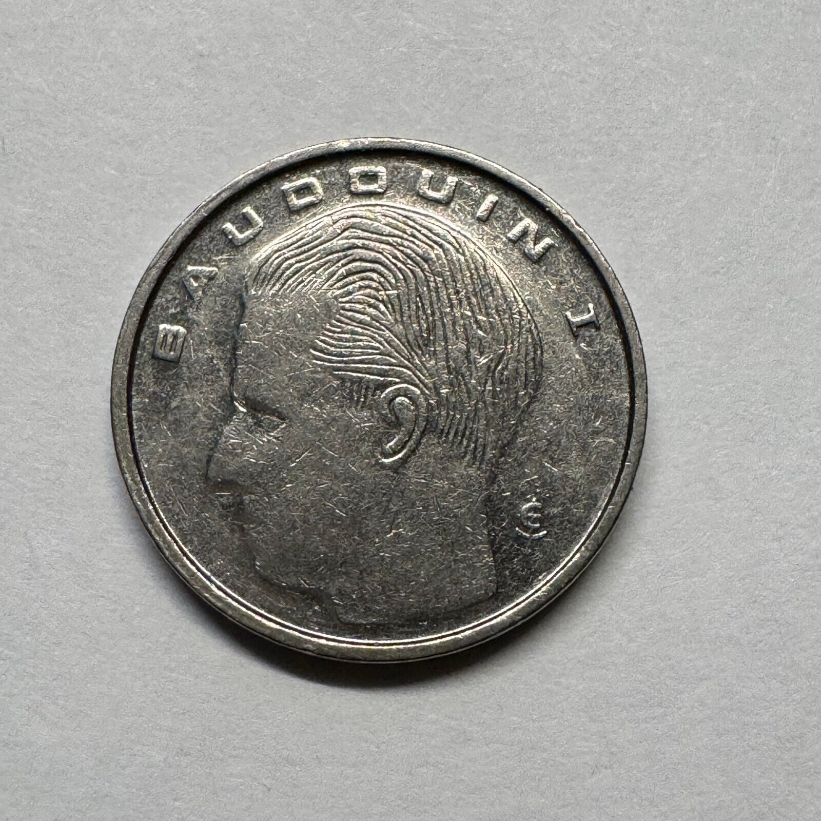 1990 Belgium 1 Franc - Beautiful Coin - #B-018