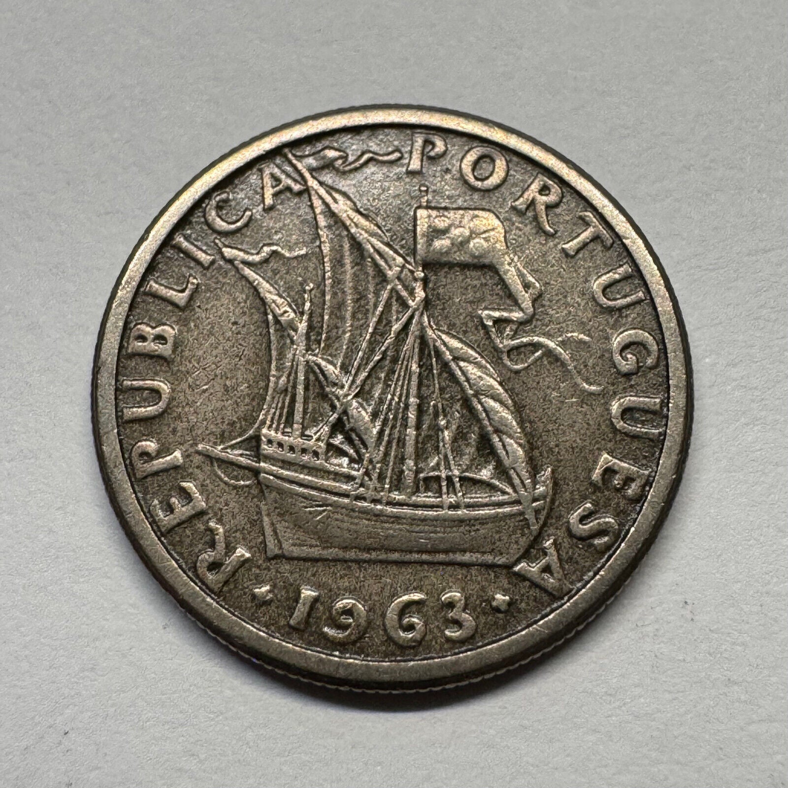 1963 Portugal 2.50 Escudos - Beautiful Coin - #B-057