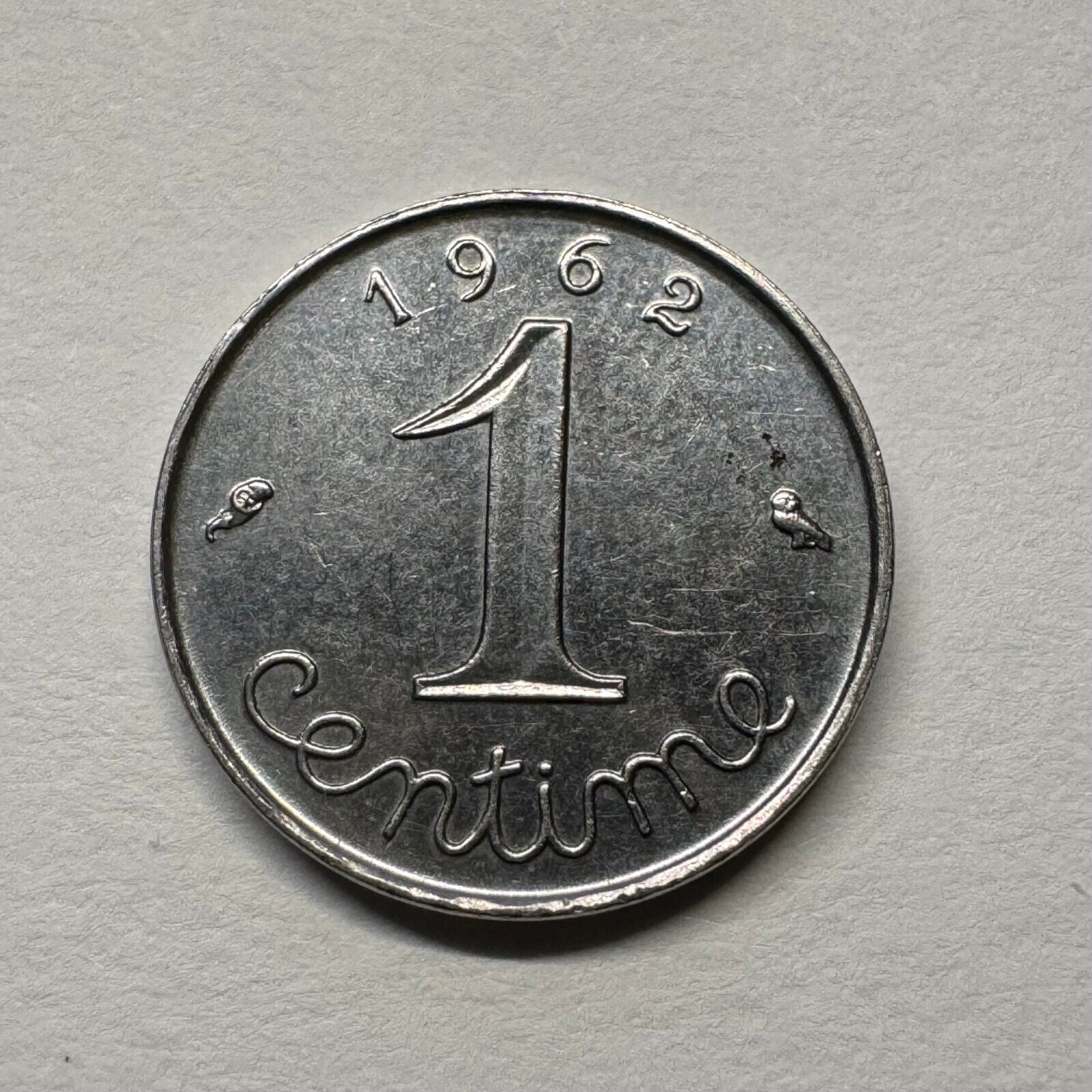 1962 France 1 Centime - Beautiful Coin - #B-058