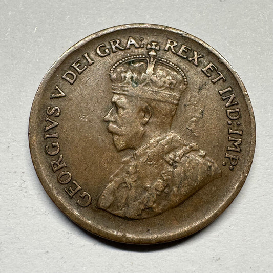 1932 Canada 1 Cent Penny - Beautiful Coin - #A-011
