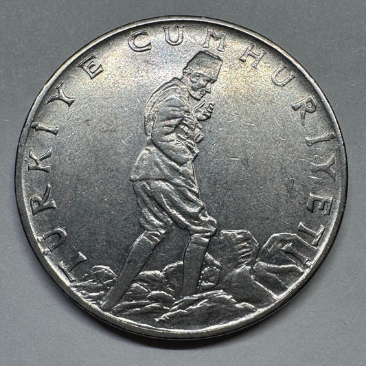 1970 Turkey 2 1/2 Lira - Beautiful Coin - #A-096