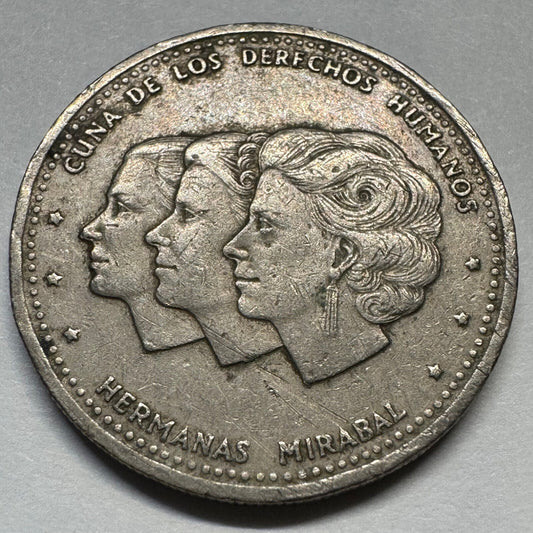 1987 Dominican Republic 25 Centavos - Beautiful Coin - #A-071