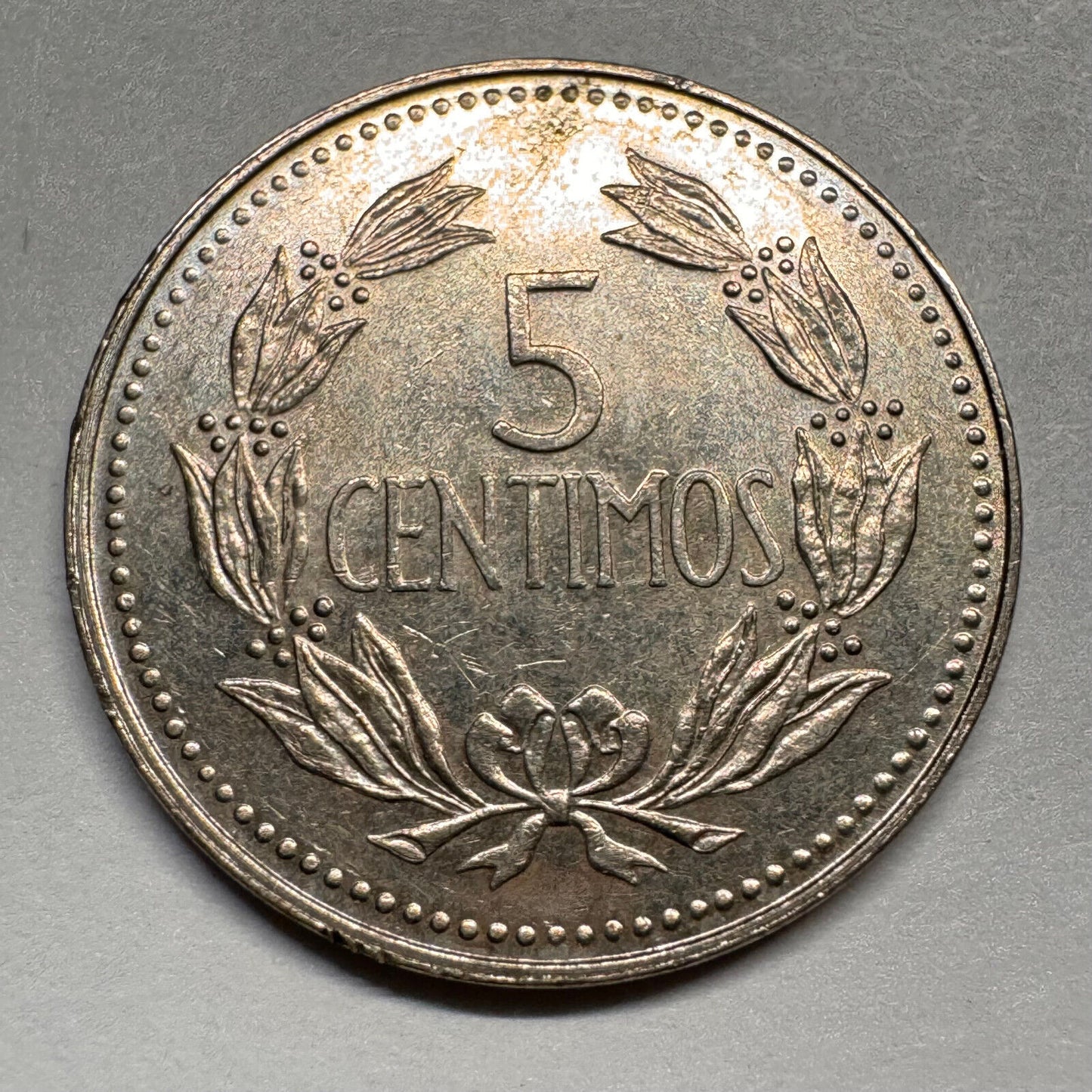 1971 Venezuela 5 Centimos - Beautiful Coin - #A-018