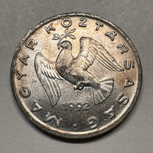 1992 Hungary 10 Filler - Beautiful Coin - #A-030