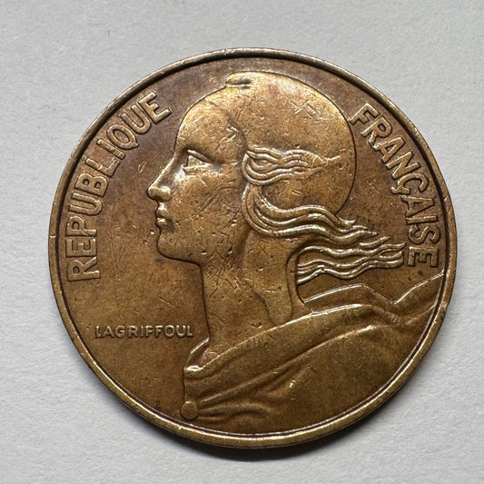 1963 France 20 Centimes - Beautiful Coin - #B-058