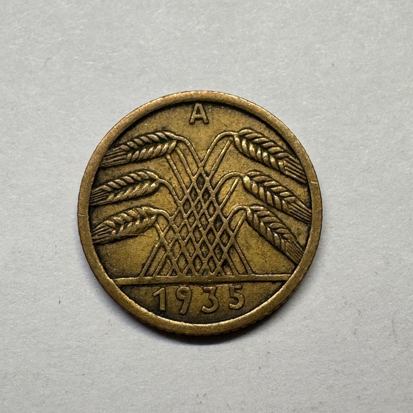 1935 Germany 5 Reichspfennig - Beautiful Coin - #B-004