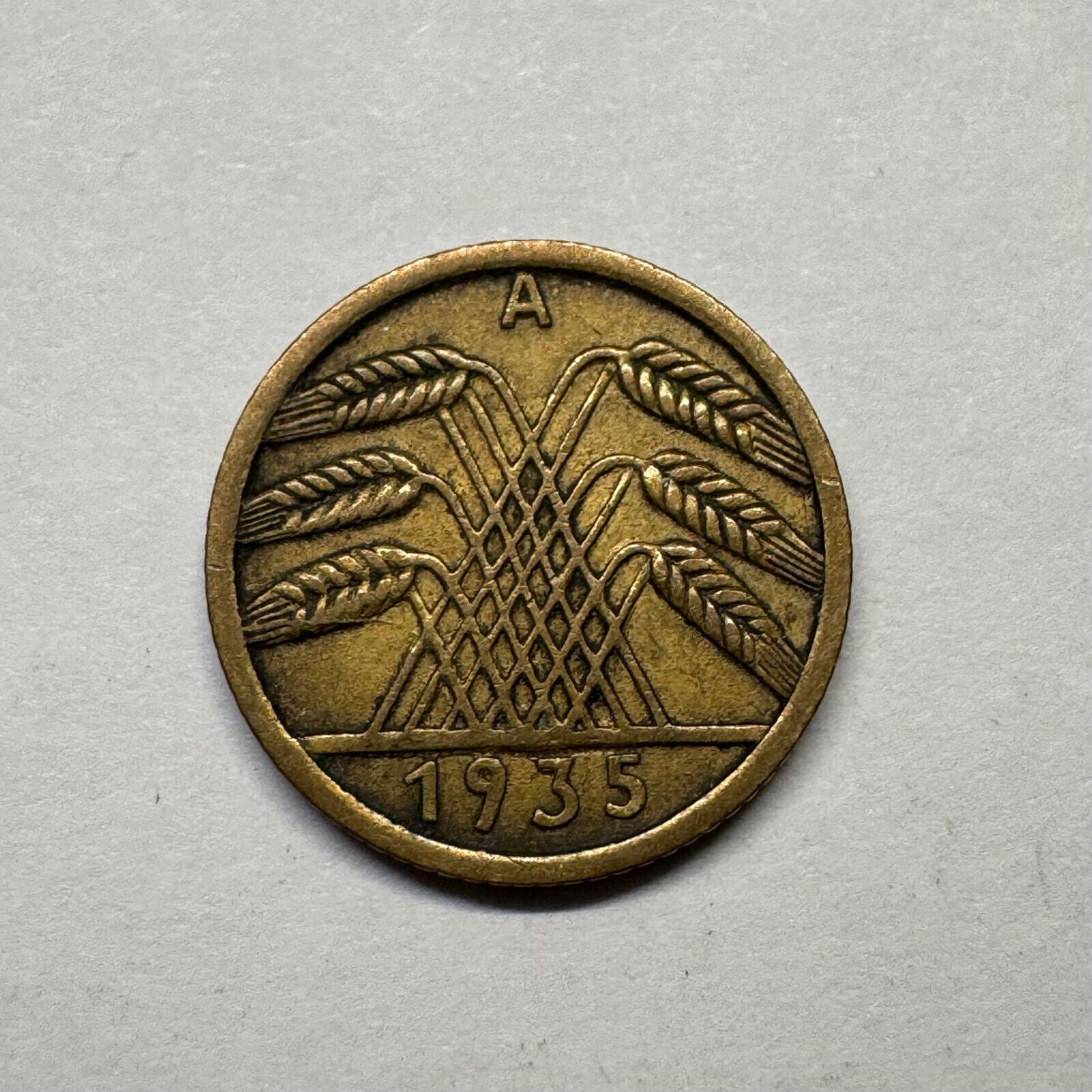 1935 Germany 5 Reichspfennig - Beautiful Coin - #B-004