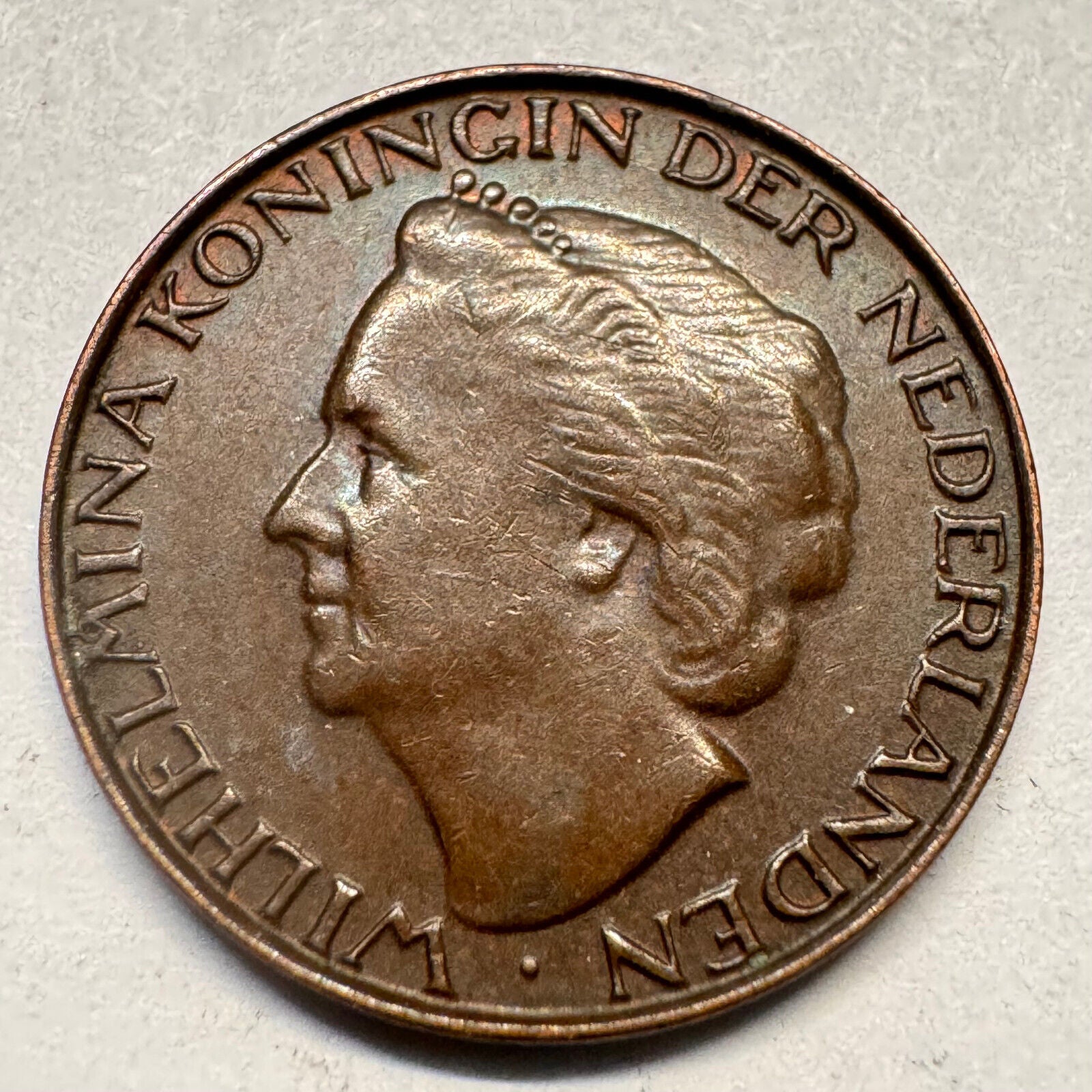 1948 Netherlands 1 Cent - Beautiful Coin - #A-064