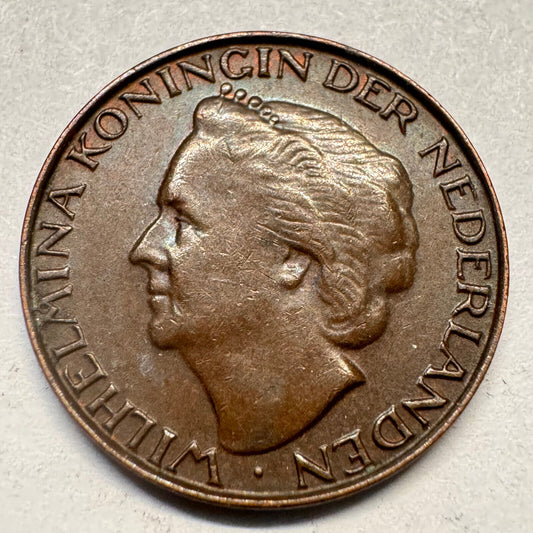 1948 Netherlands 1 Cent - Beautiful Coin - #A-064