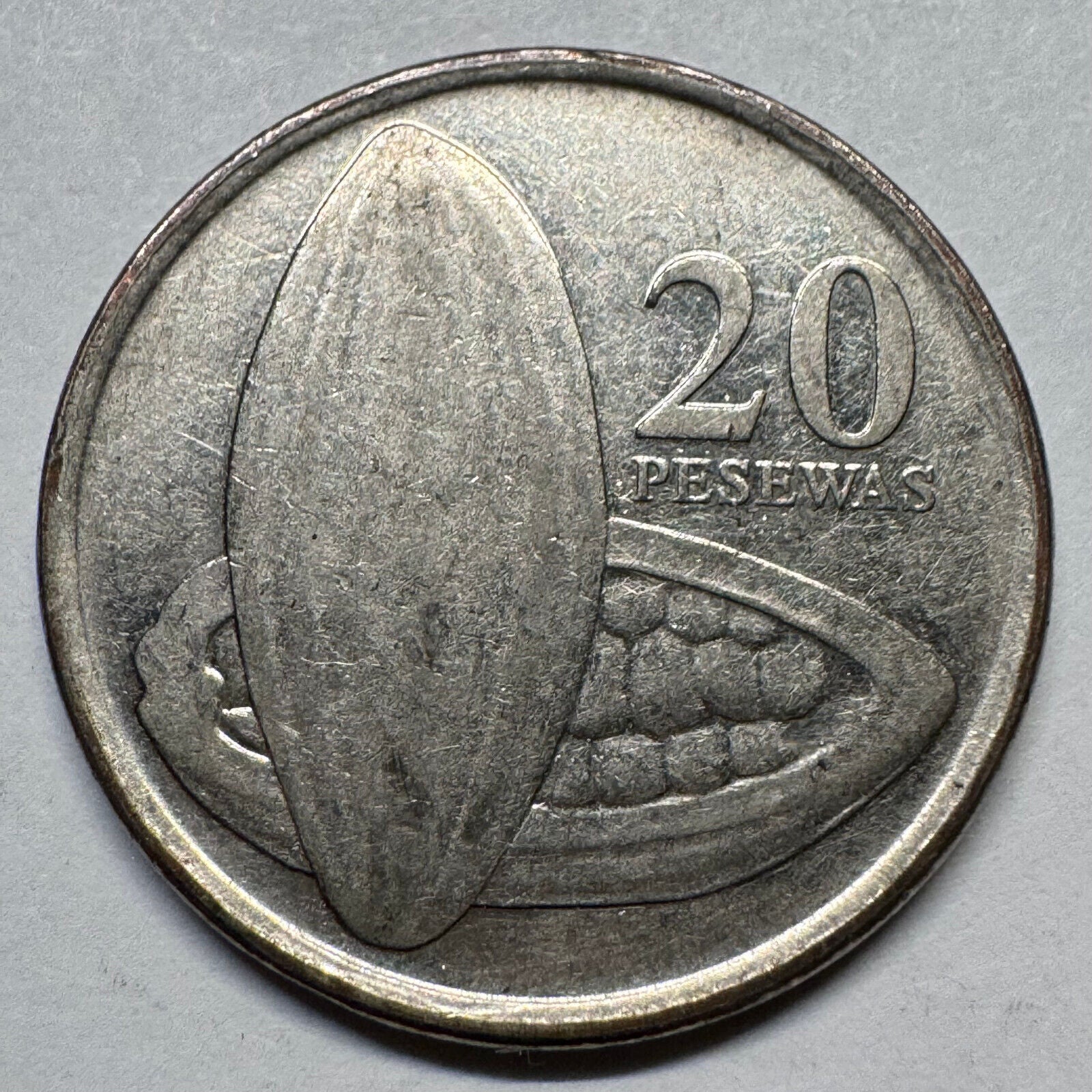 2016 Ghana 20 Pesewas - Beautiful Coin - #A-081