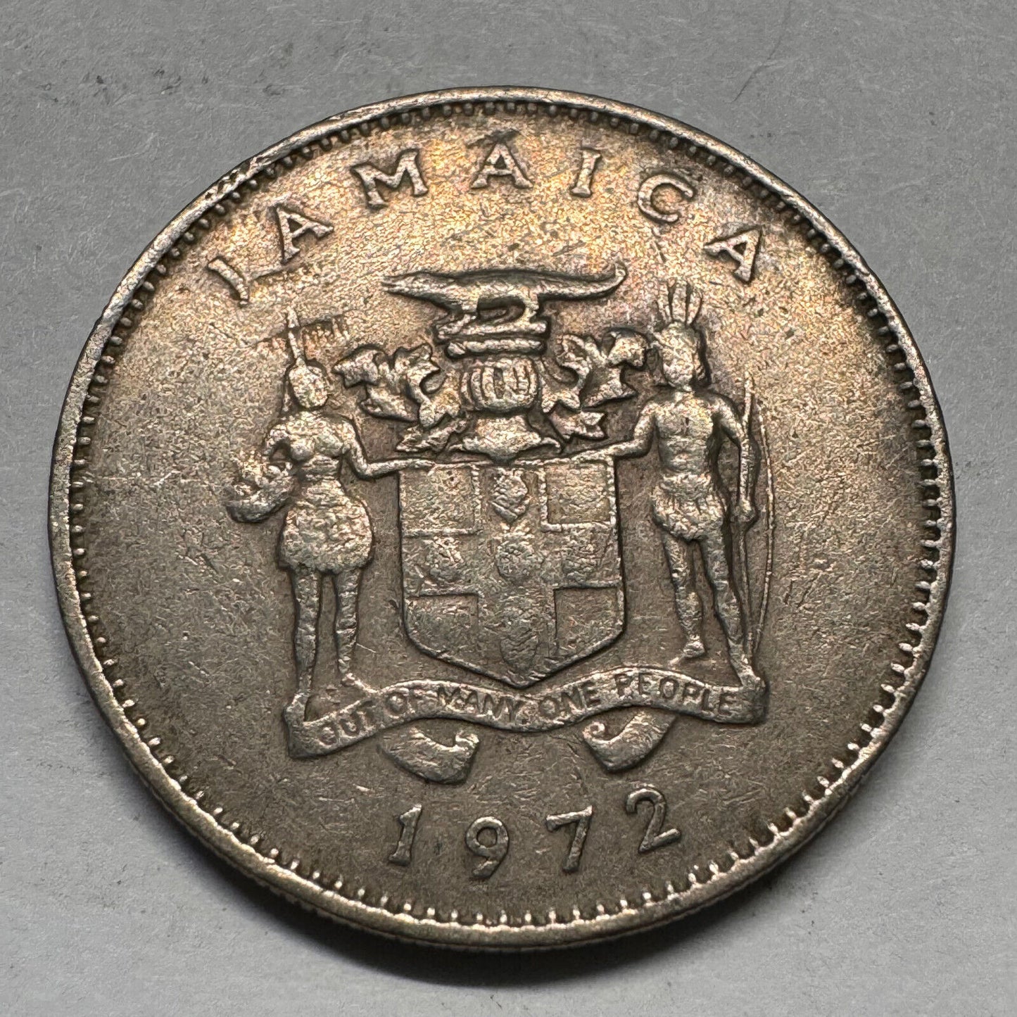 1972 Jamaica 10 Cents - Beautiful Coin - #A-048
