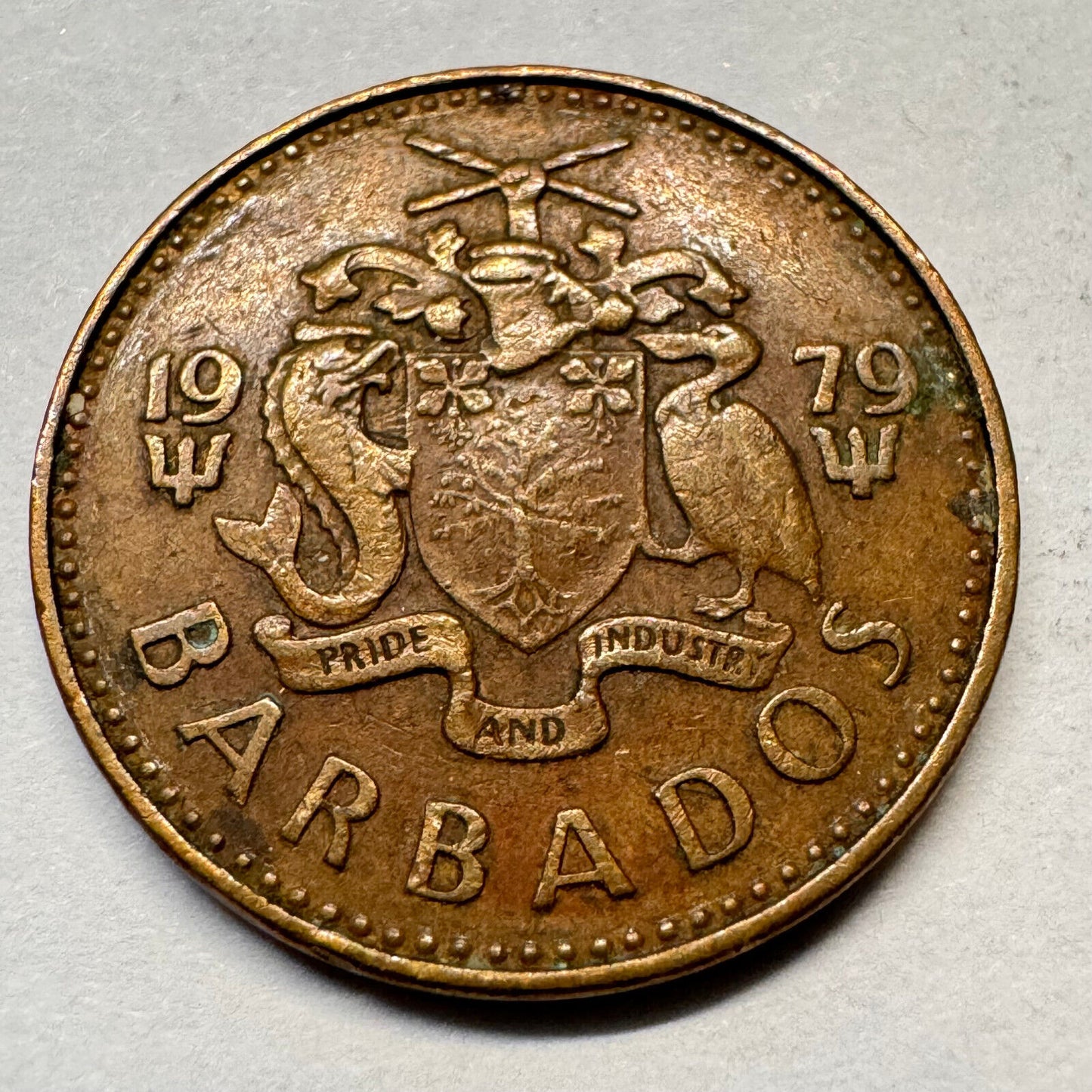 1979 Barbados 5 Cents - Beautiful Coin - #A-032