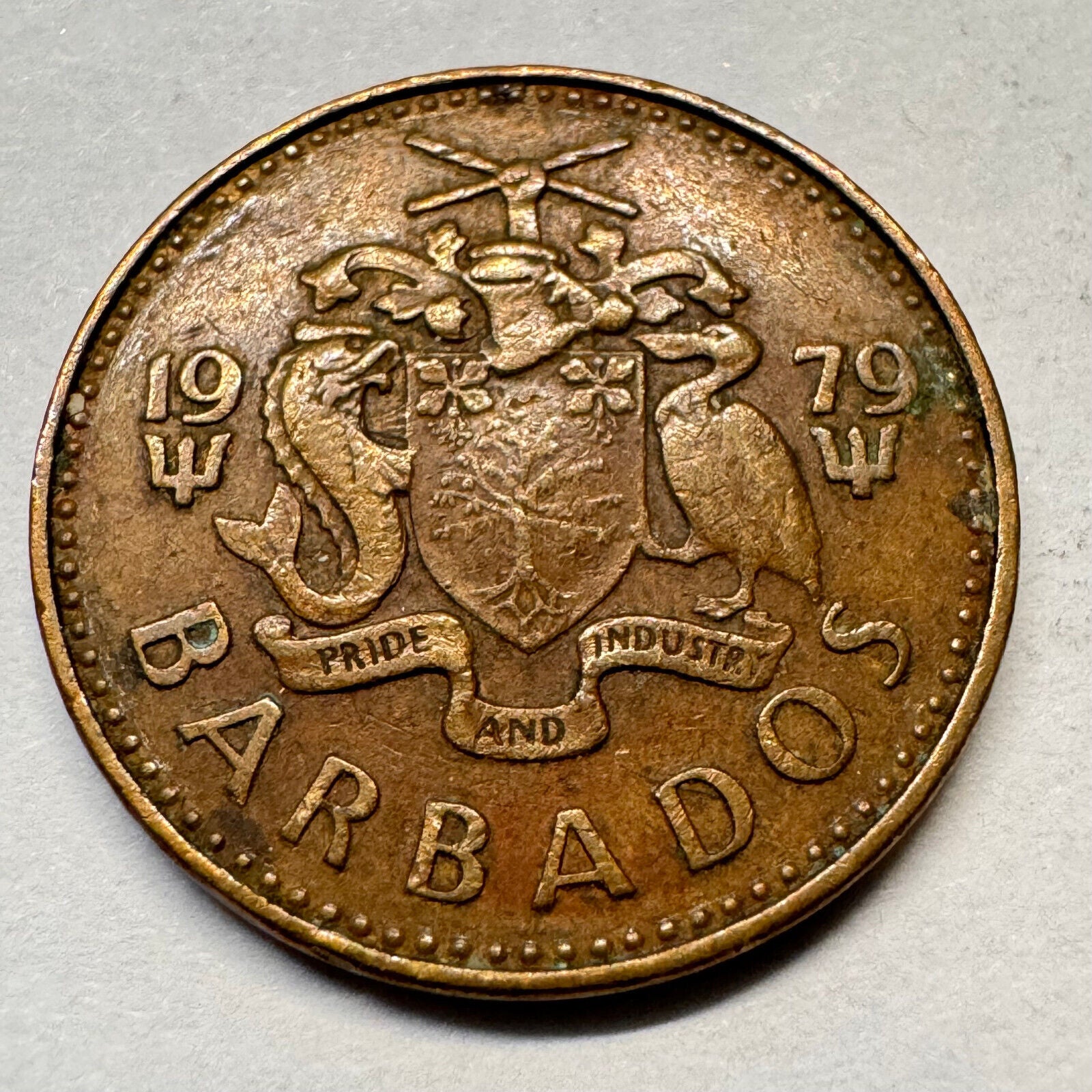 1979 Barbados 5 Cents - Beautiful Coin - #A-032