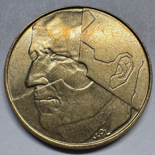 1993 Belgium 5 Francs - Beautiful Coin - #A-069