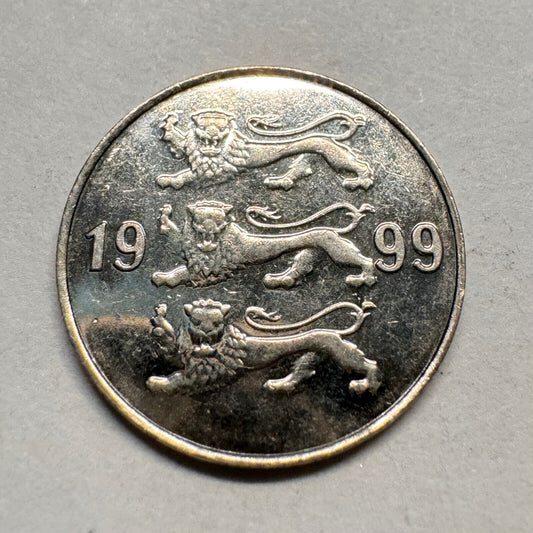 1999 Estonia 20 Senti - Beautiful Coin - #A-026