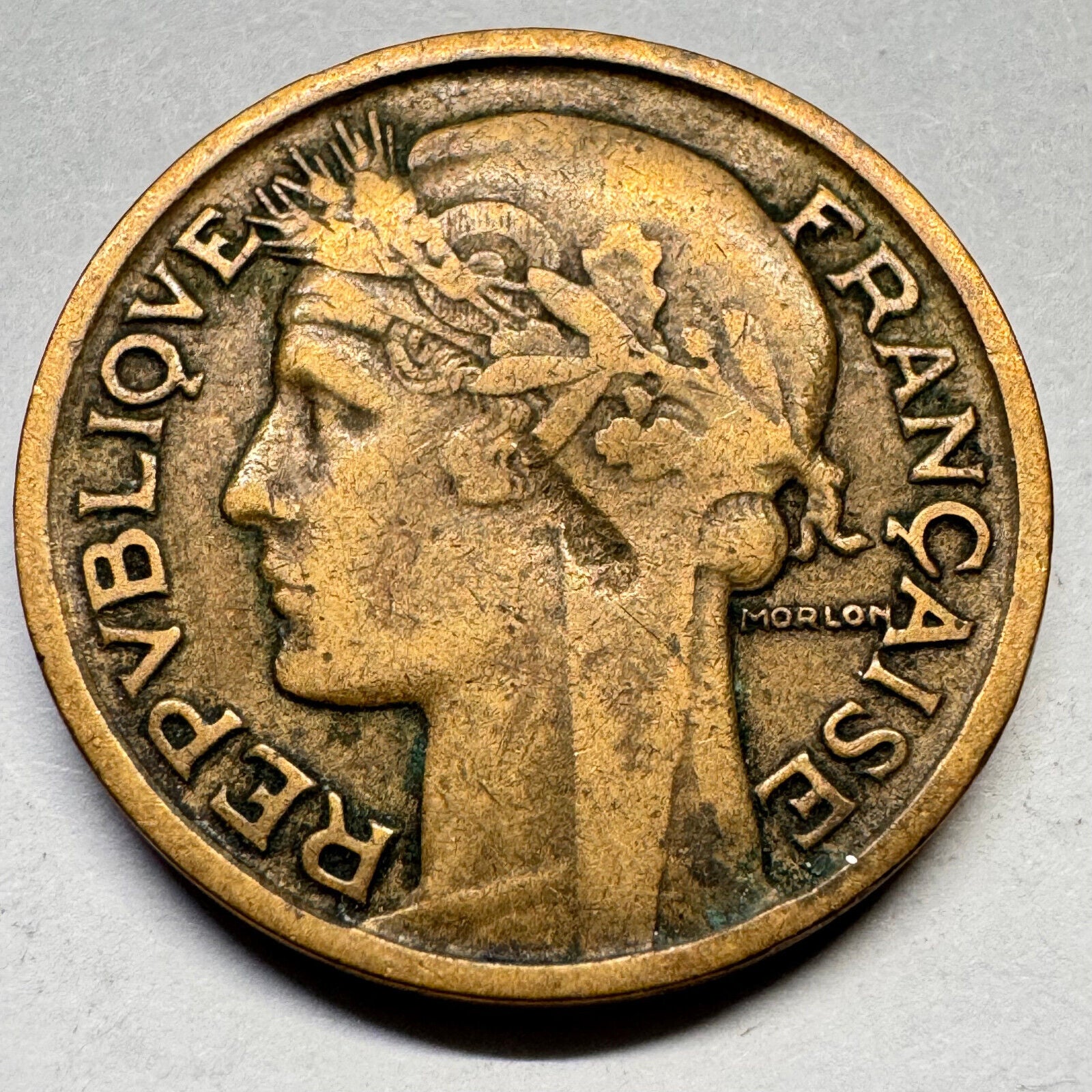 1933 France 2 Francs - Beautiful Coin - #A-038