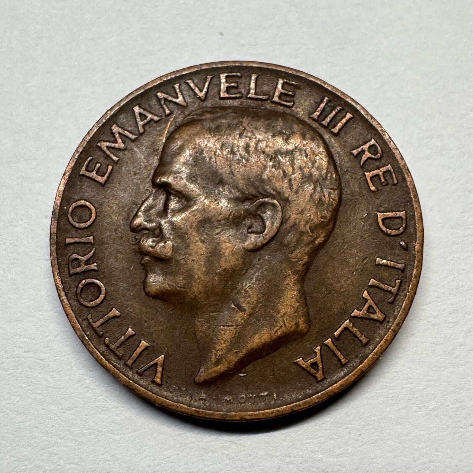 1923 Italy 5 Centesimi - Beautiful Coin - #B-050