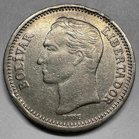 1965 Venezuela 50 Centimos - Beautiful Coin - #A-069