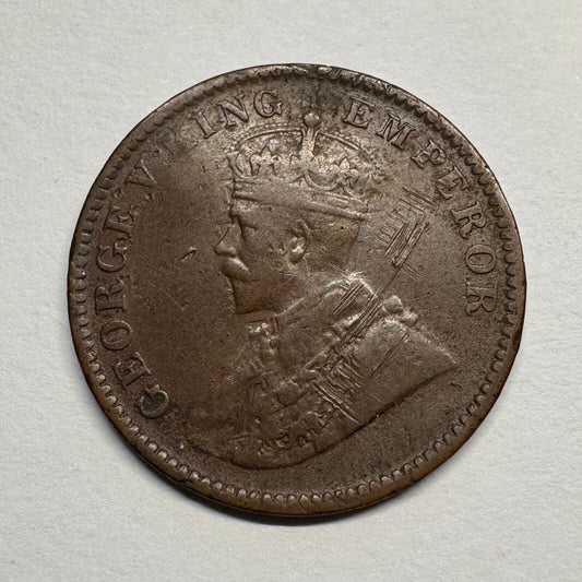 1936 India 1/4 Anna - Beautiful Coin - #B-059