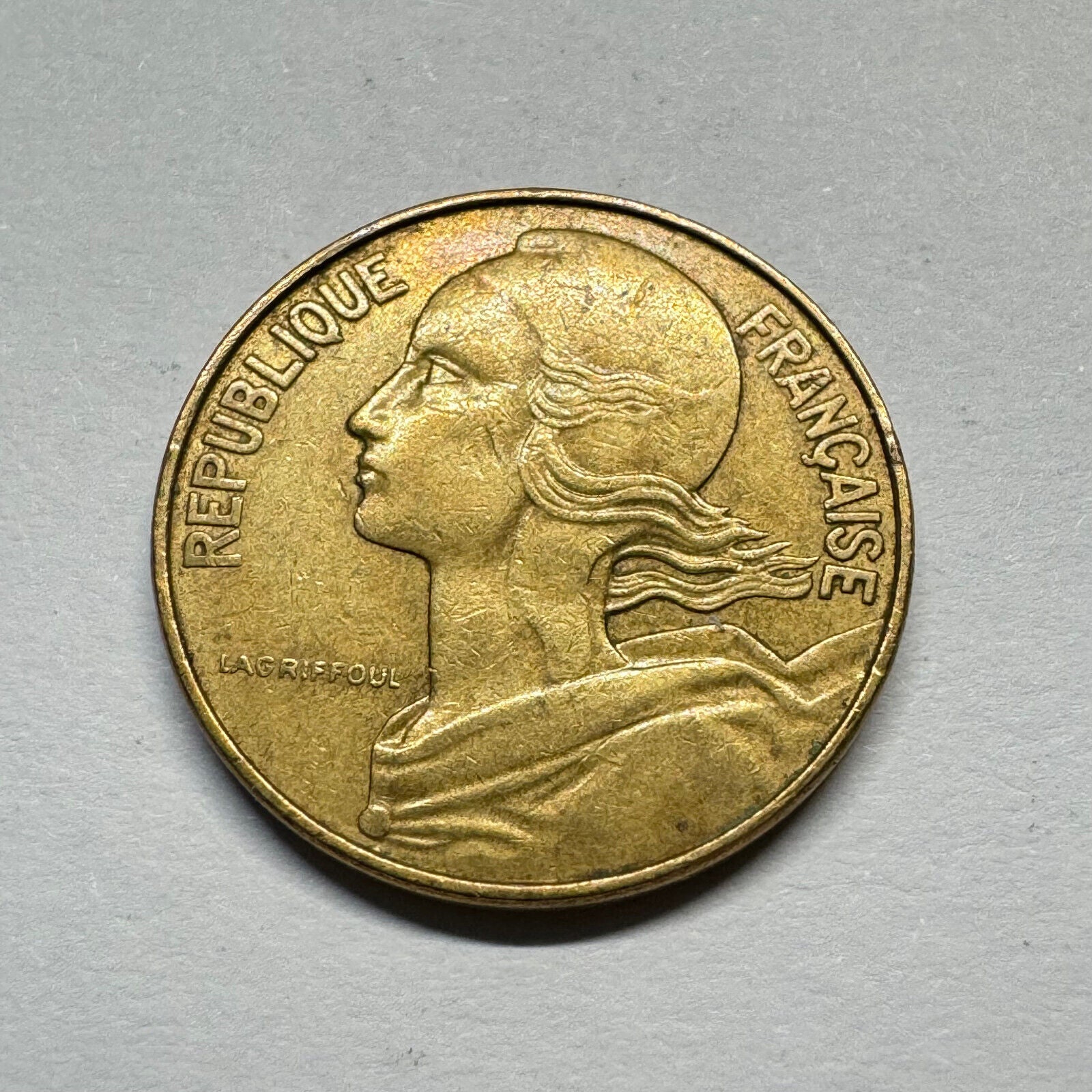 France 1975 10 Centimes - Beautiful Coin - #A-003