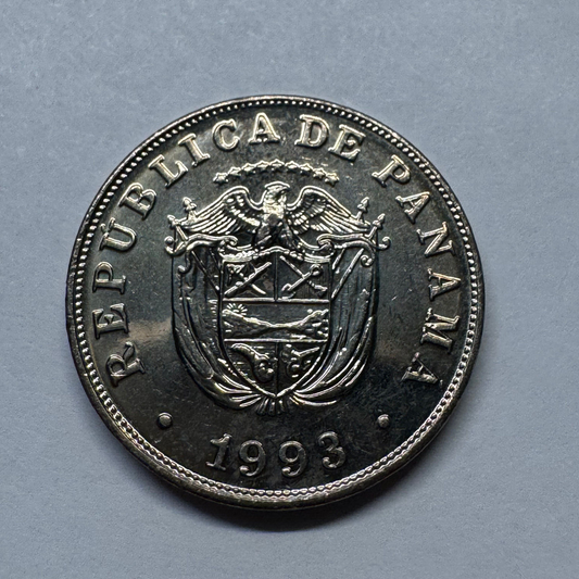 1993 Panama 5 Centesimos - Beautiful Coin - #B-031