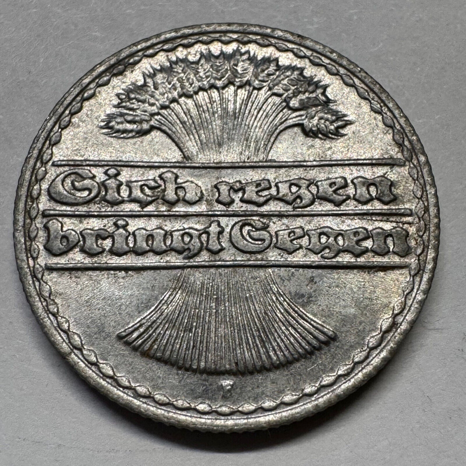 1920 Germany 50 Pfennig - Beautiful Coin - #A-092