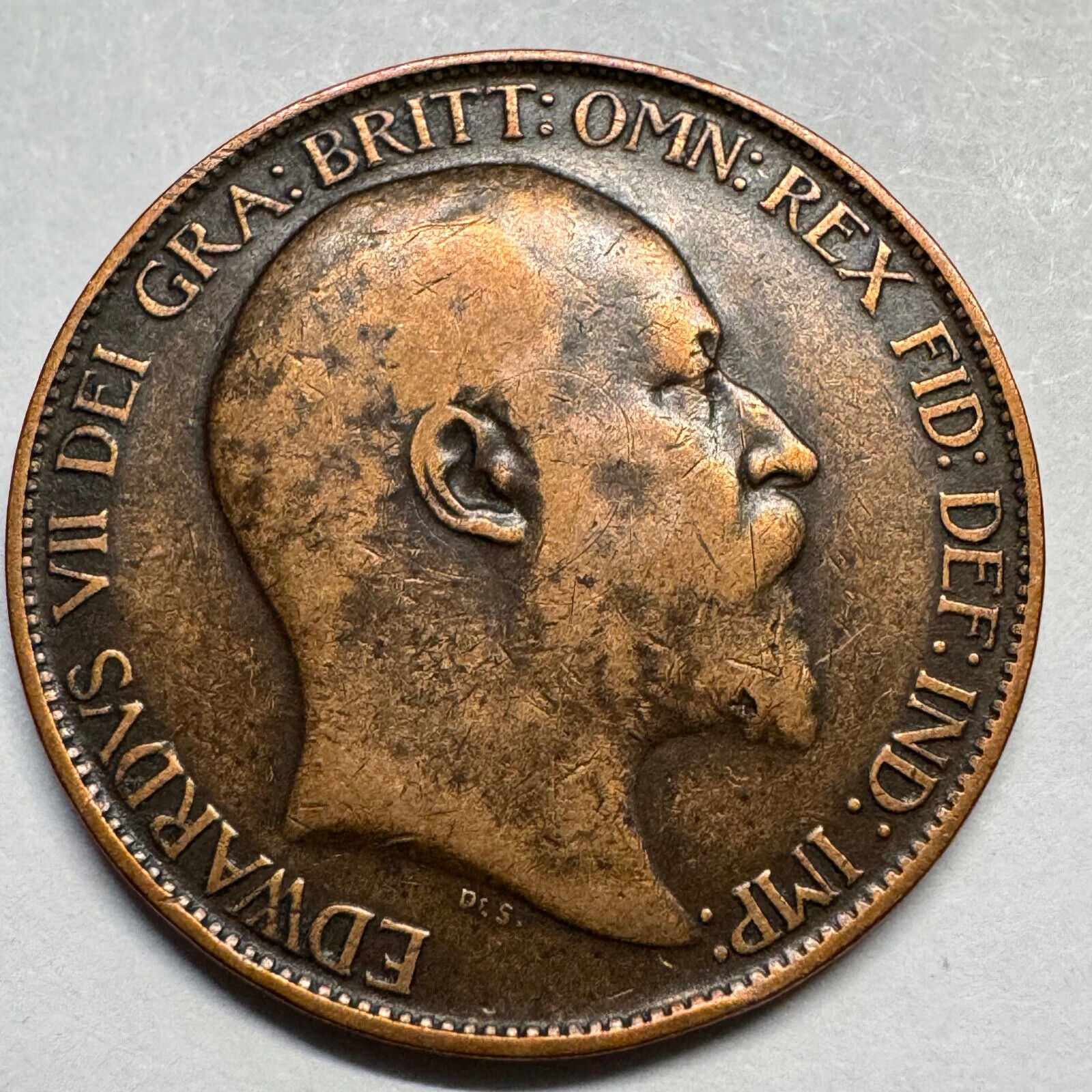1910 UK 1/2 Penny - Beautiful Coin - #A-079
