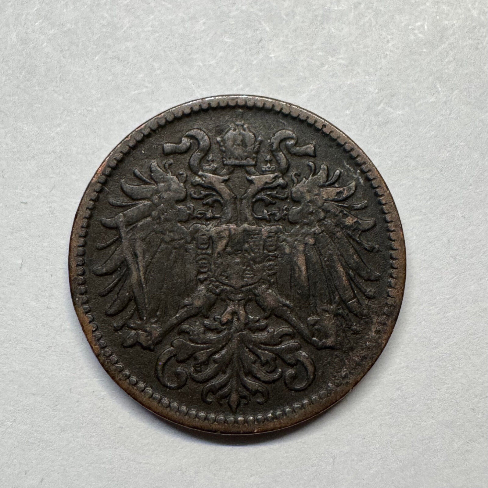 1895 Austria 2 Heller - Beautiful Coin - #B-021