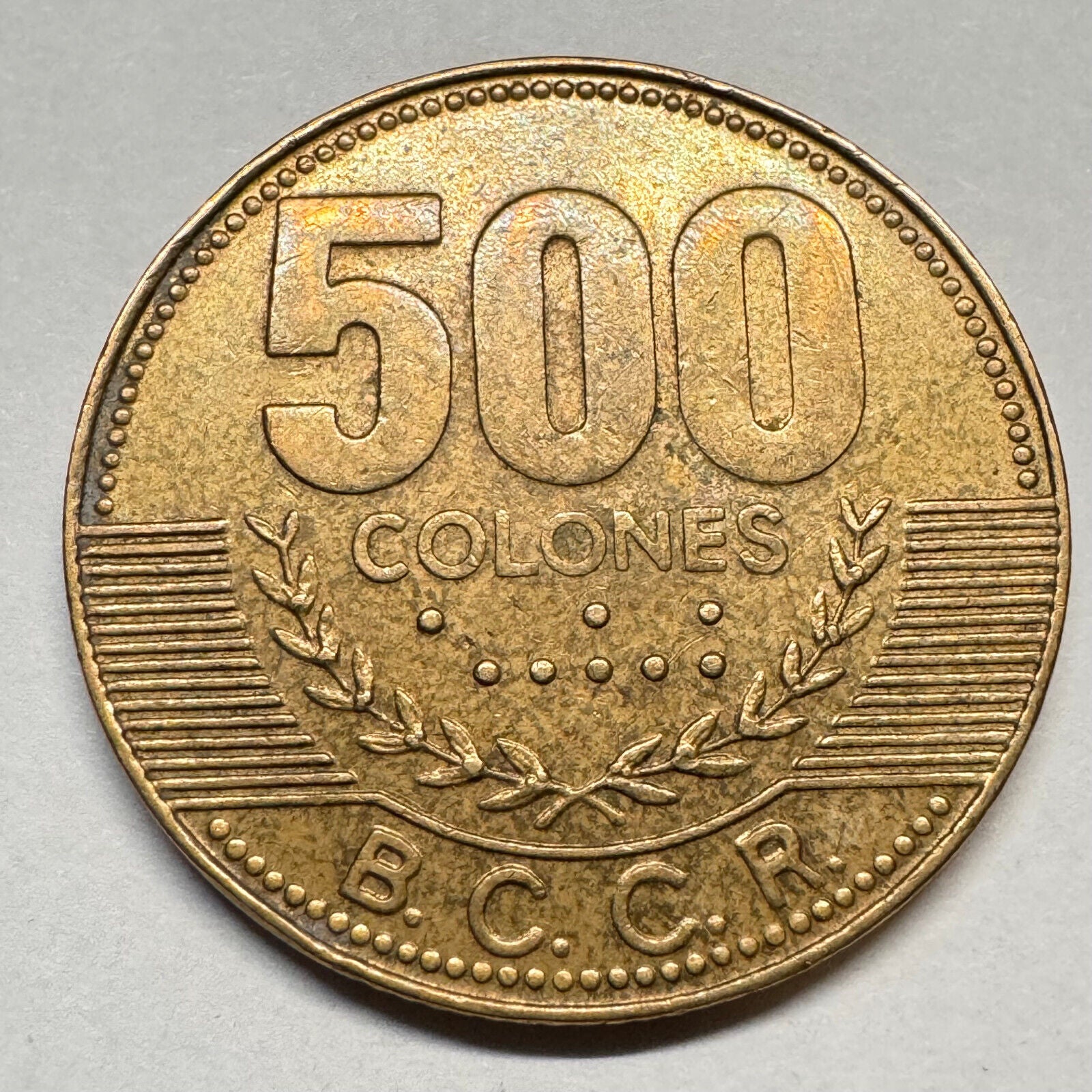 2000 Costa Rica 500 Colones - Beautiful Coin - #A-015