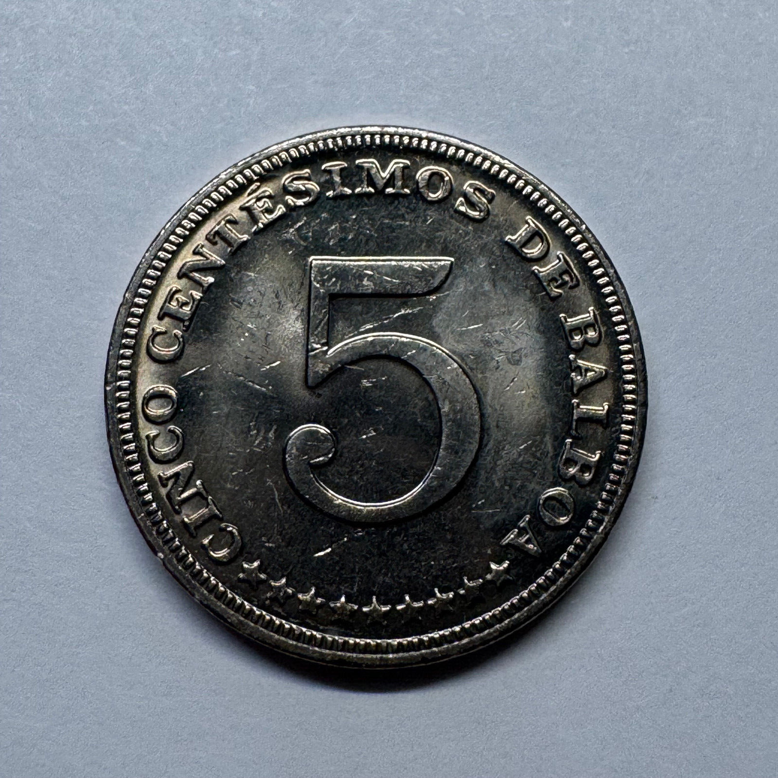 1993 Panama 5 Centesimos - Beautiful Coin - #B-031