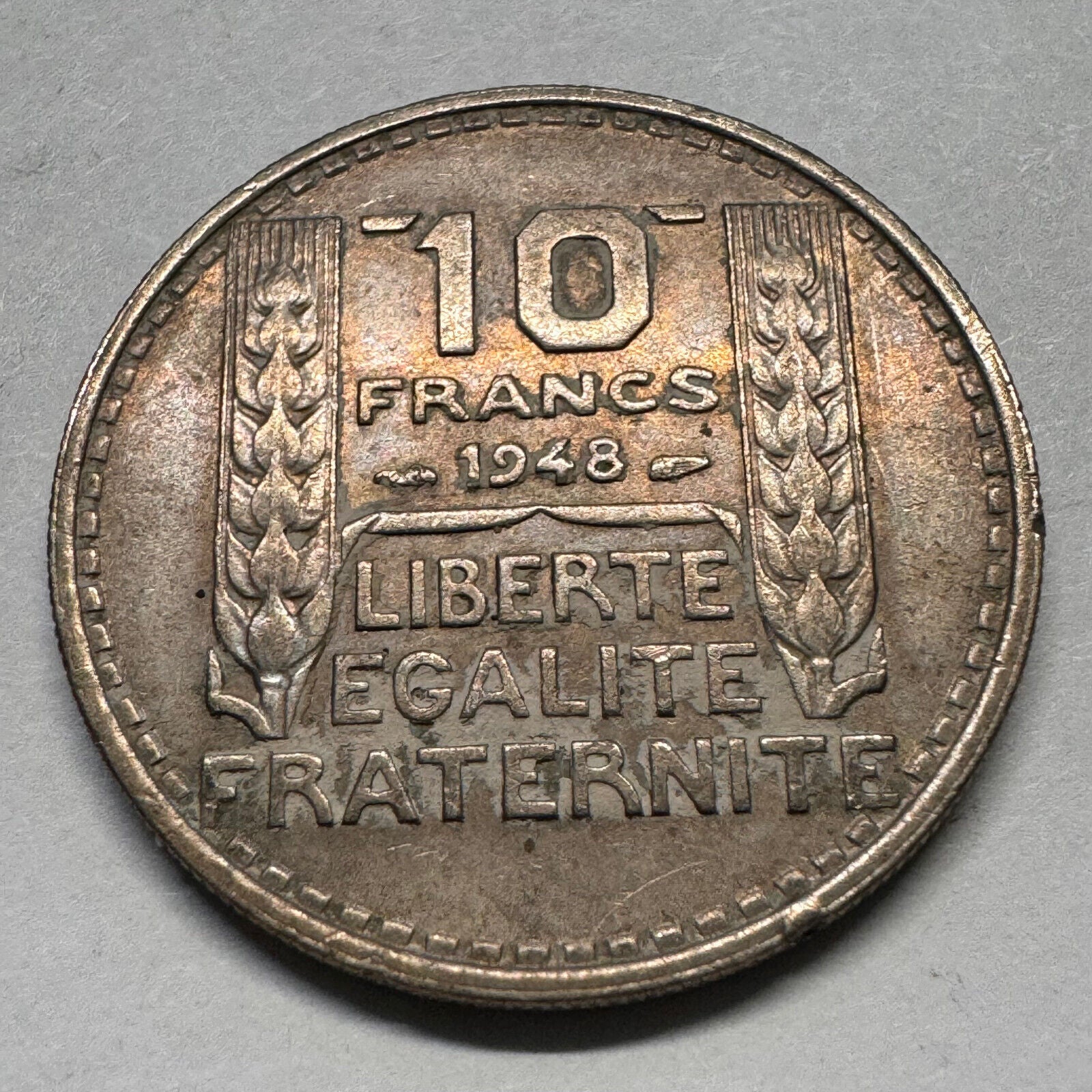 1948 France 10 Francs - Beautiful Coin - #A-066