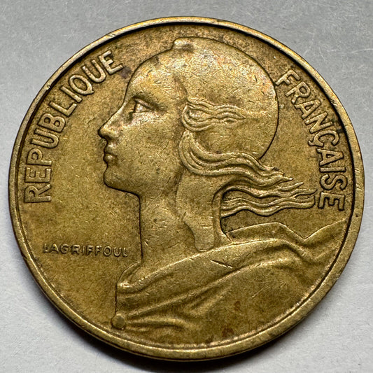 1969 France 10 Centimes - Beautiful Coin - #A-077