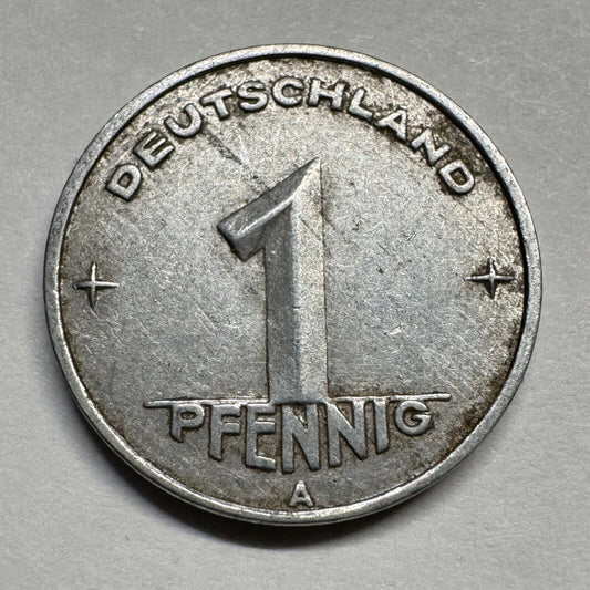 1949 Germany 1 Pfennig - Beautiful Coin - #A-074